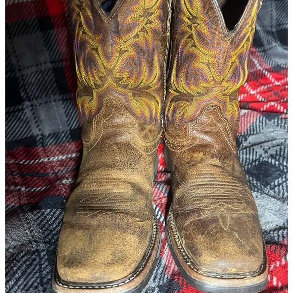 Men’s size 8 Justin Rambler Cowboy Boots - Picture 1 of 7